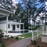 Poolhouse in de tuin