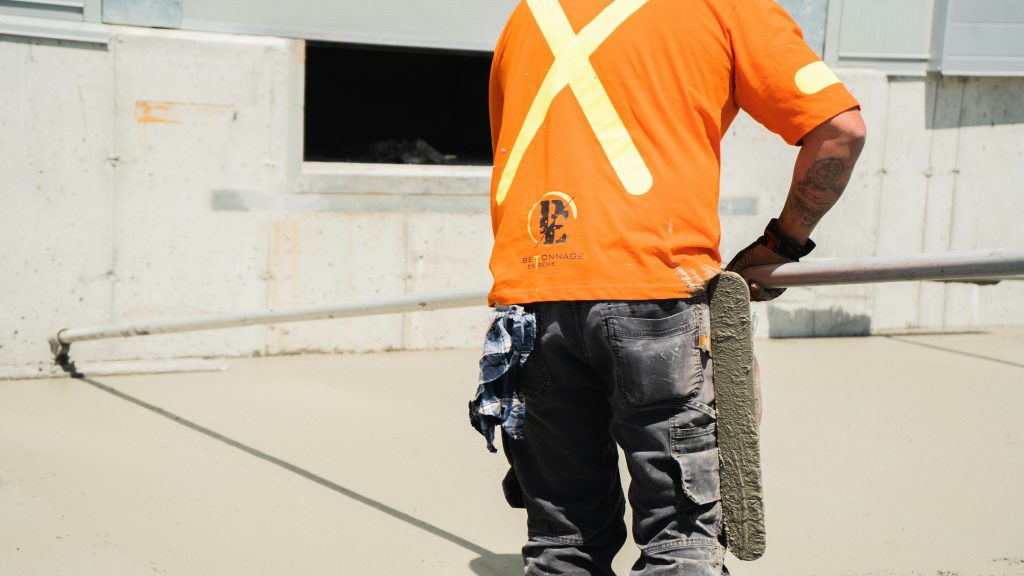 Beton werken
